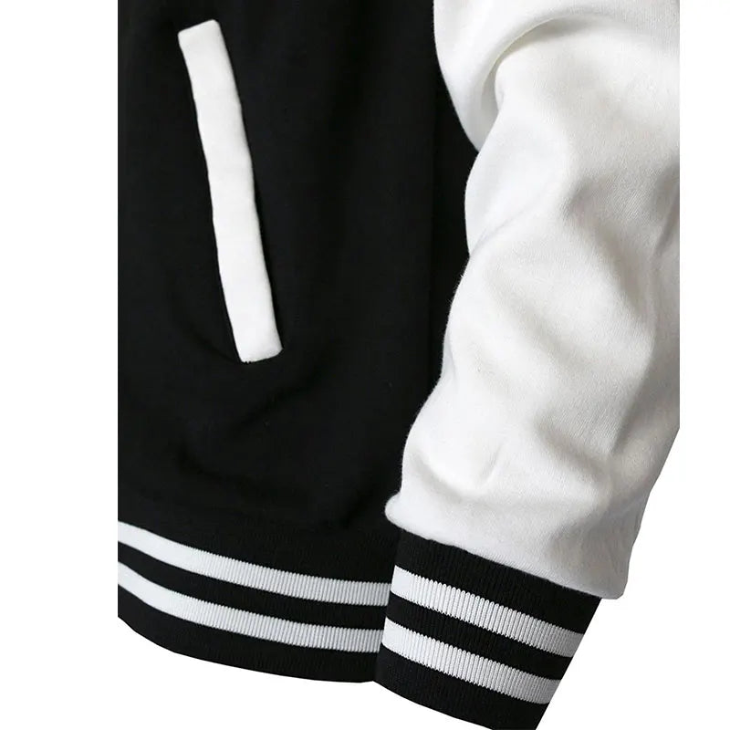 Veste Baseball "Jesus Saved My Life" – Jacket Femme et homme Streetwear Chrétien – Style & Foi (S à XXXL)