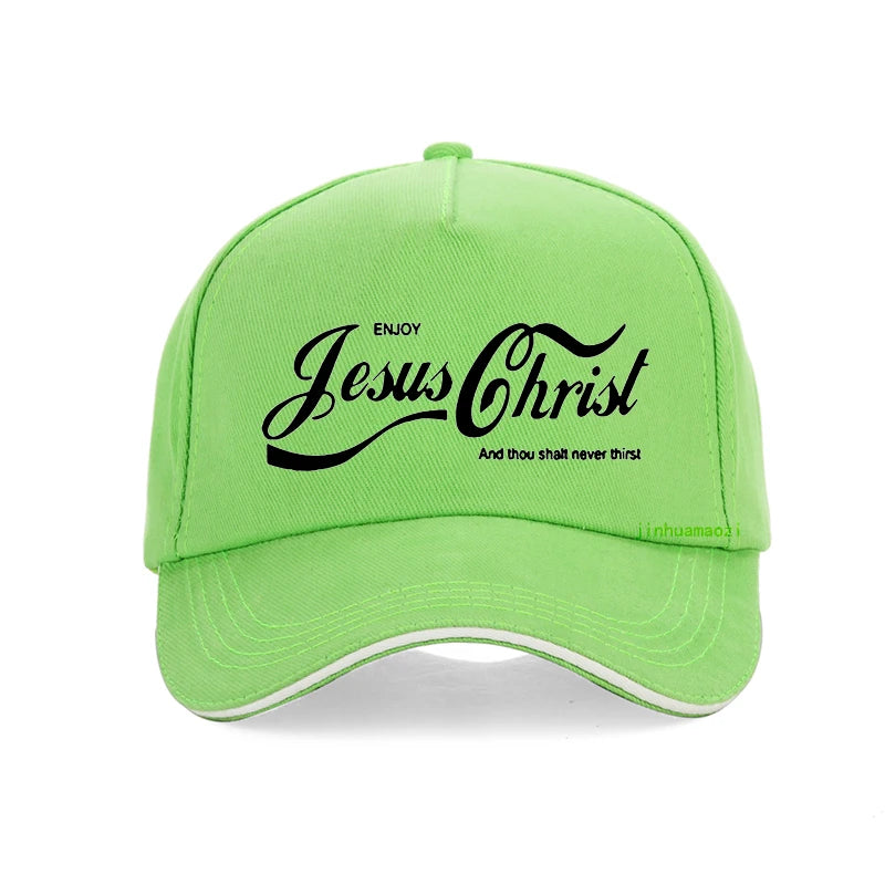 🧢 Casquette chrétienne Jesus Christ – homme & femme | 9 coloris | taille unique réglable