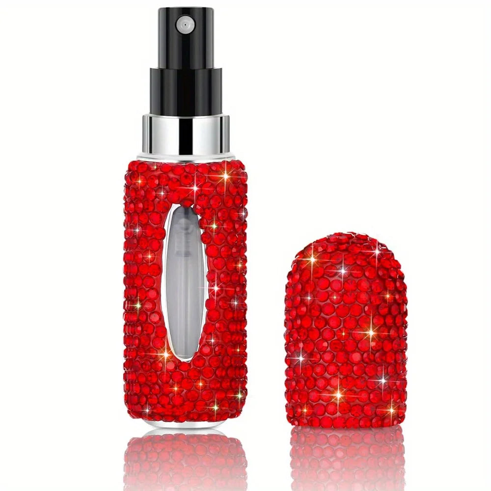 Mini Vaporisateur de Parfum Rechargeable – Strass Cristal 5 ml