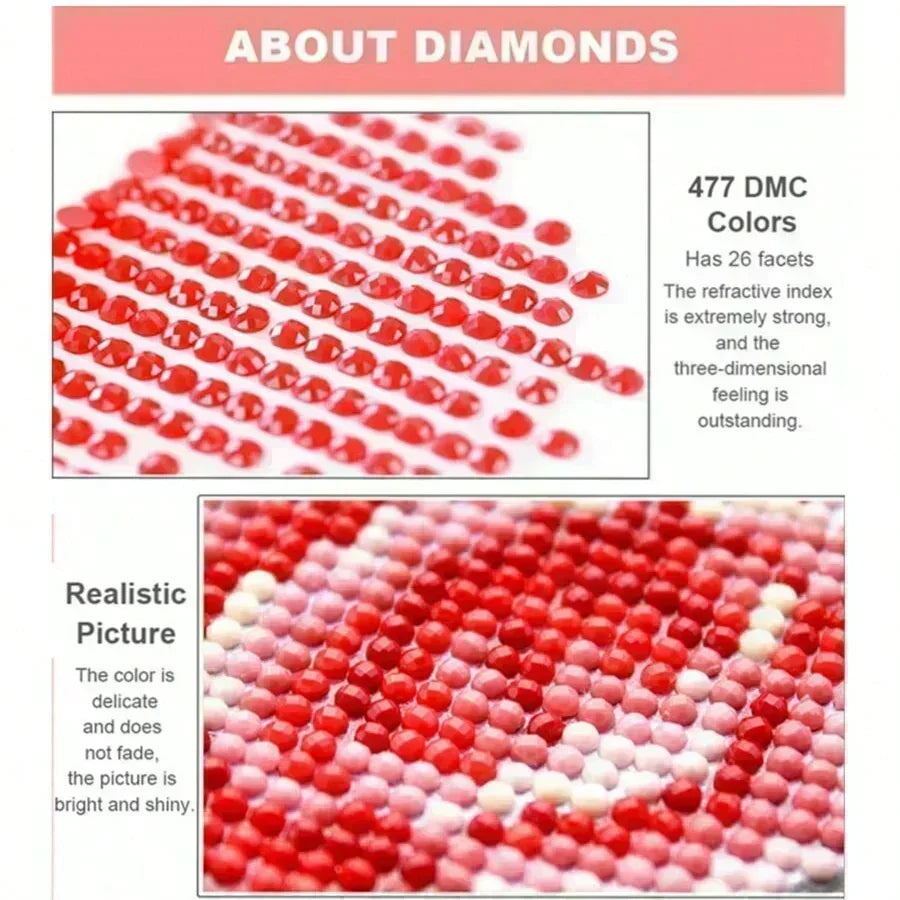 Tableau Diamond Painting – Petits Anges Vintage Chrétiens | Art de prière et détente spirituelle DIY