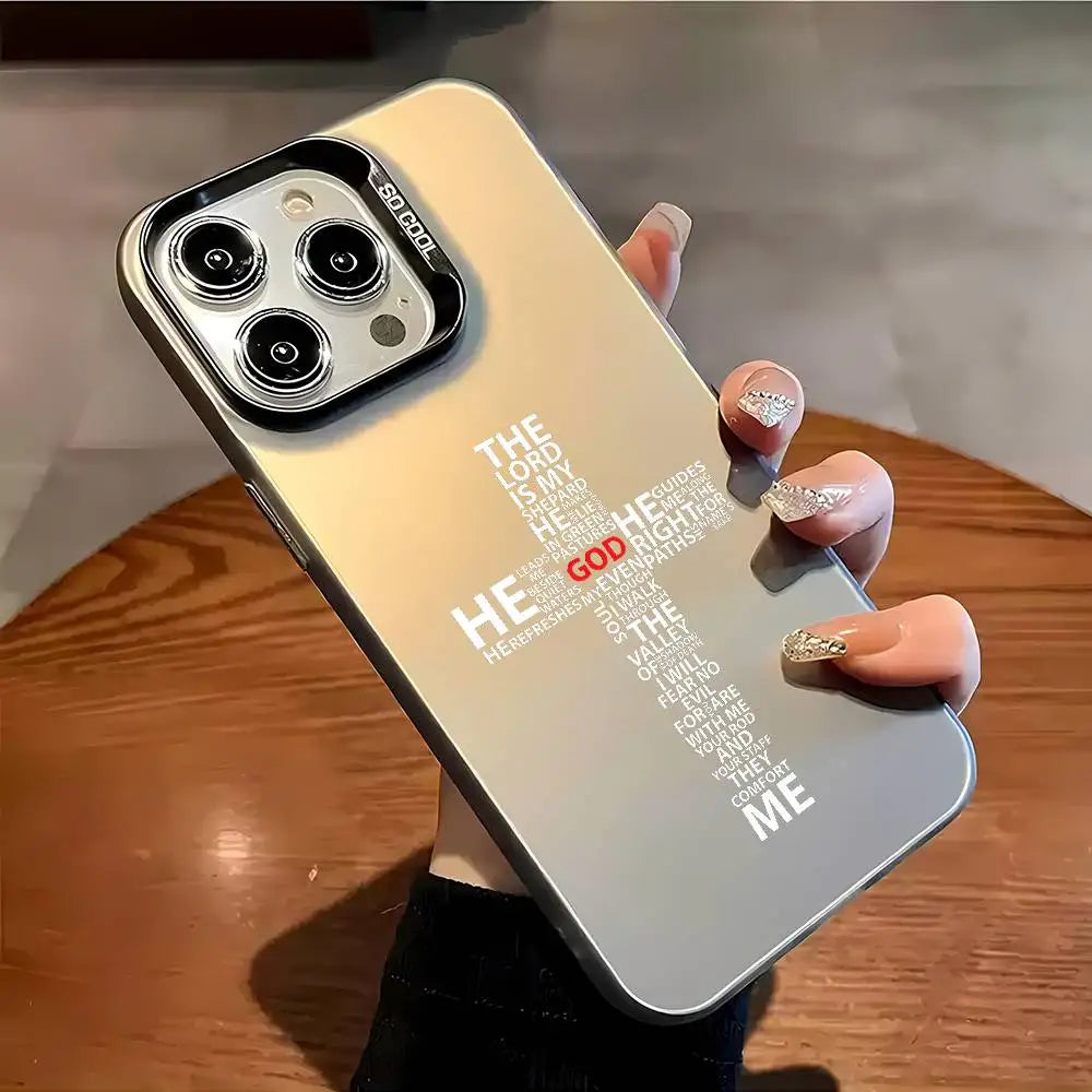 Coque iPhone chrétienne – Croix & Versets bibliques | Style, Foi & Protection – Hope And Light Girlz