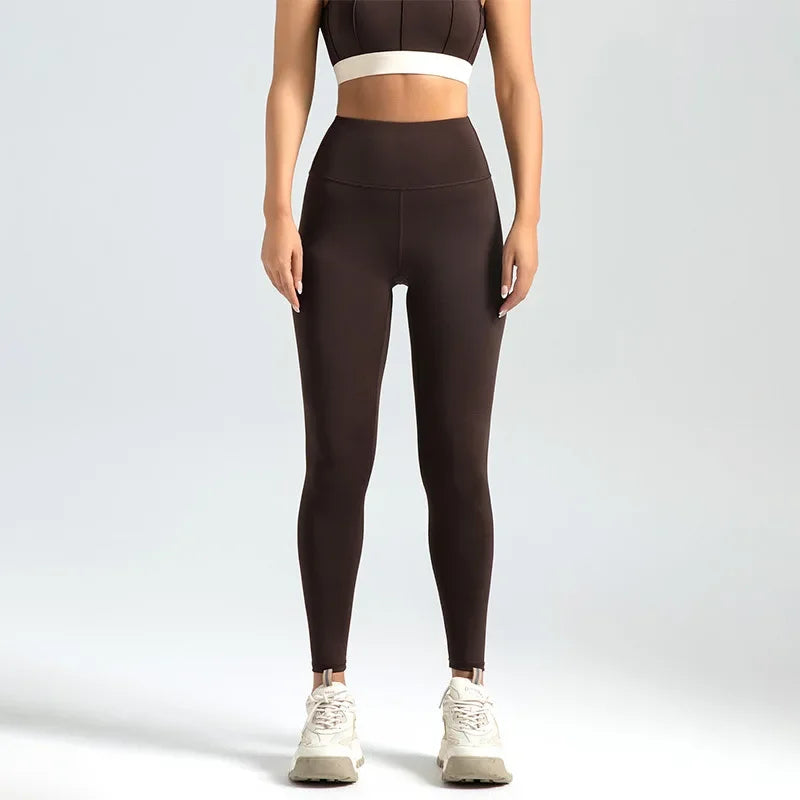 Legging Sport Femme Sculptant – Taille Haute Push Up ✨ Du S au XXXL • 15 coloris tendance