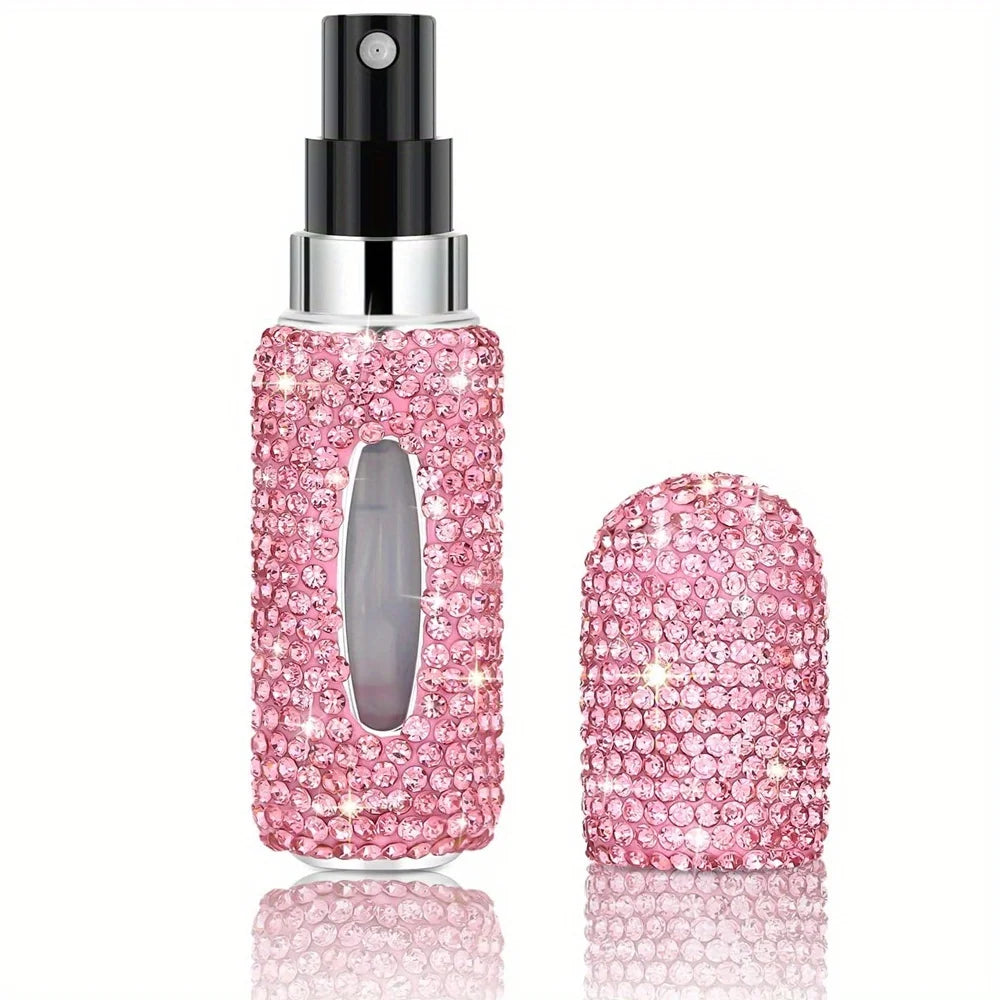 Mini Vaporisateur de Parfum Rechargeable – Strass Cristal 5 ml