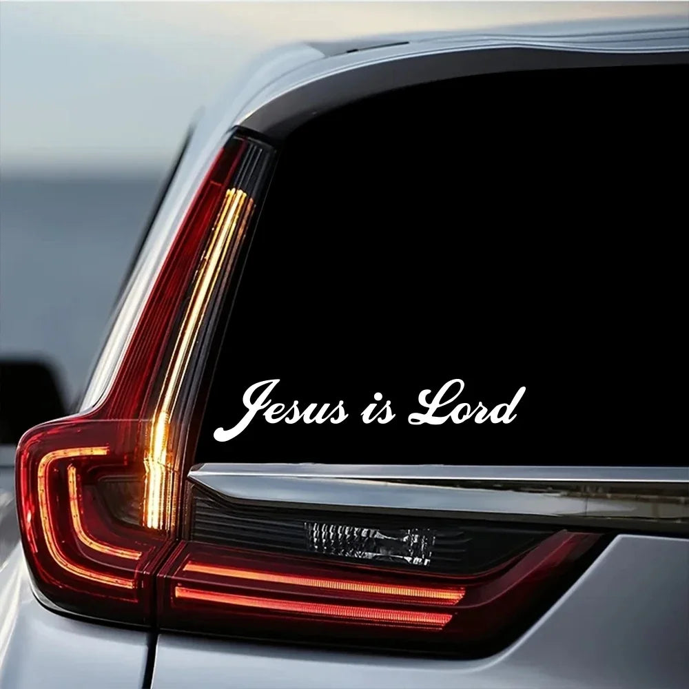 Sticker Voiture – Jesus is Lord