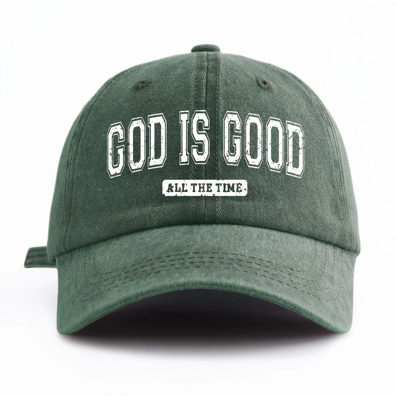 🧢 Casquette chrétienne unisexe “God is Good” – Réglable, style streetwear, foi & identité