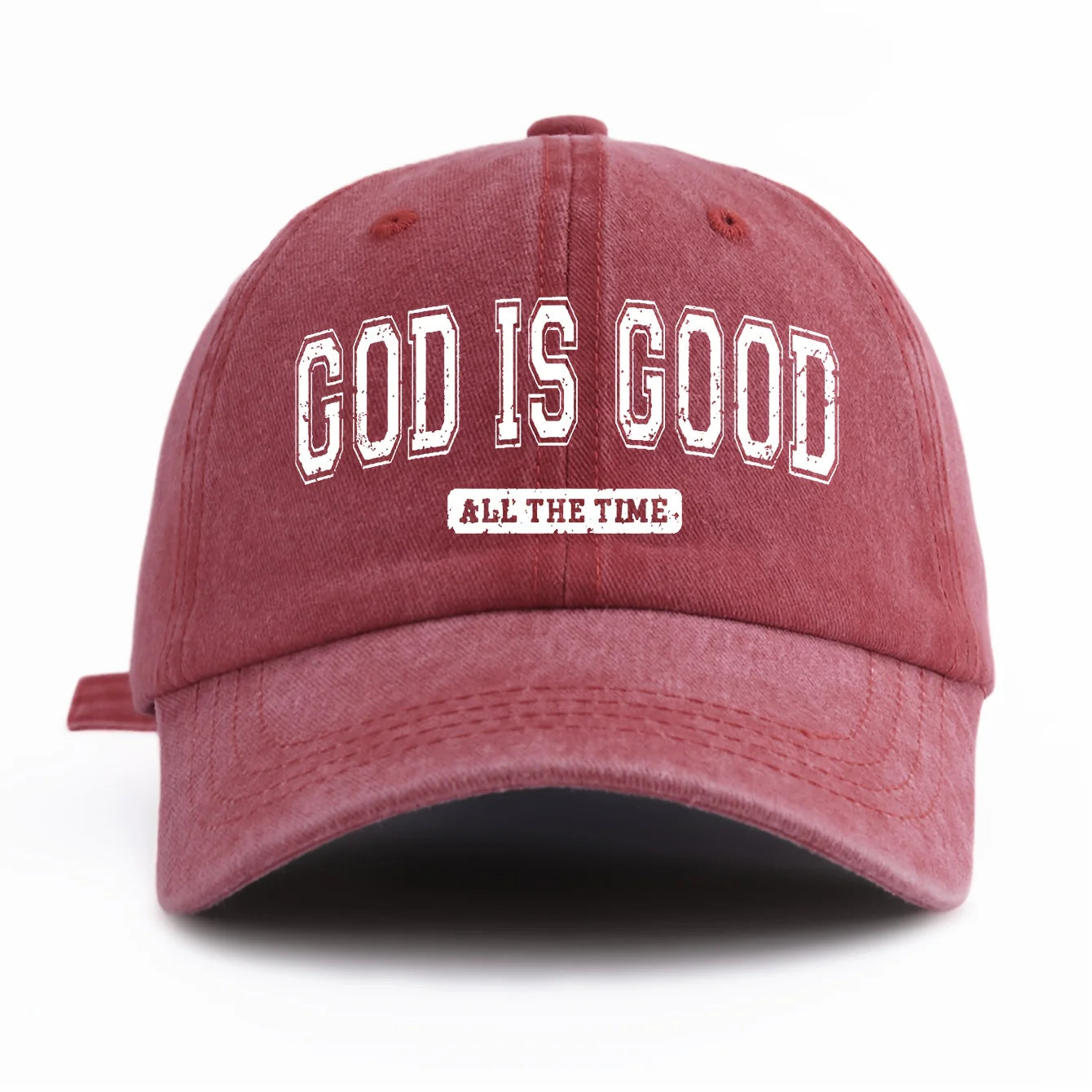 🧢 Casquette chrétienne unisexe “God is Good” – Réglable, style streetwear, foi & identité