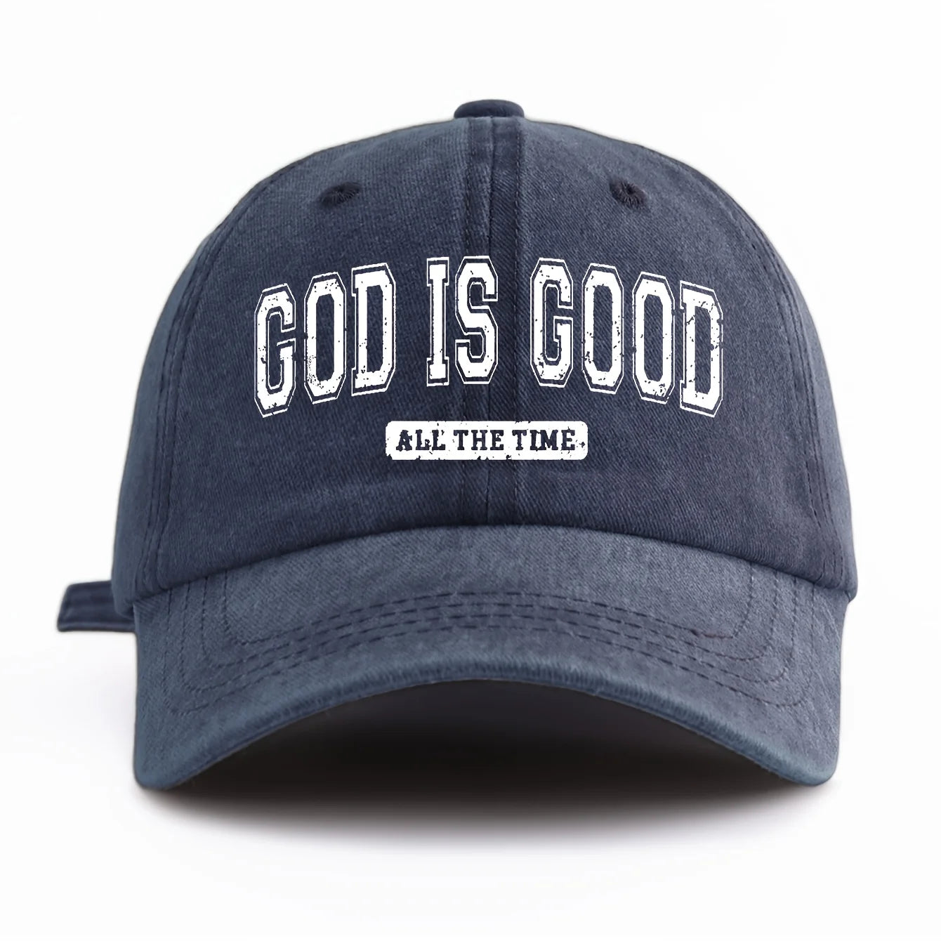 🧢 Casquette chrétienne unisexe “God is Good” – Réglable, style streetwear, foi & identité