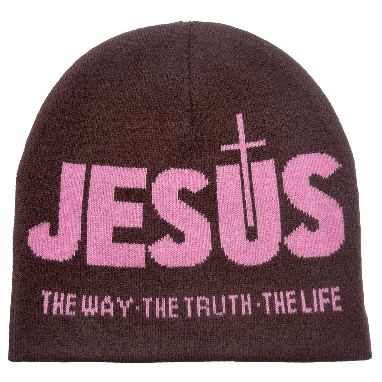 🧢Bonnet chrétien JESUS – tricot élastique unisexe | The Way The Truth The Life | Style sportswear