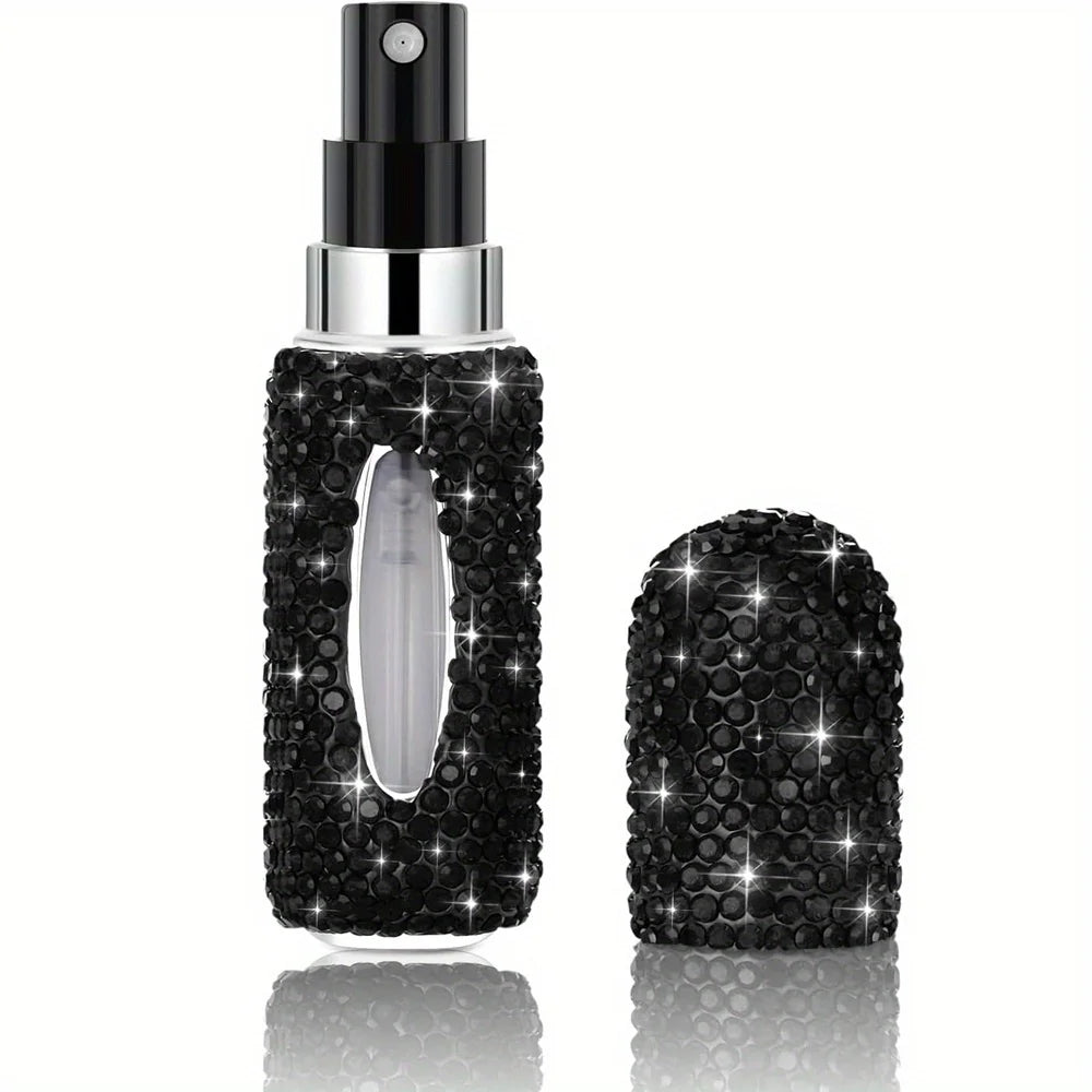 Mini Vaporisateur de Parfum Rechargeable – Strass Cristal 5 ml