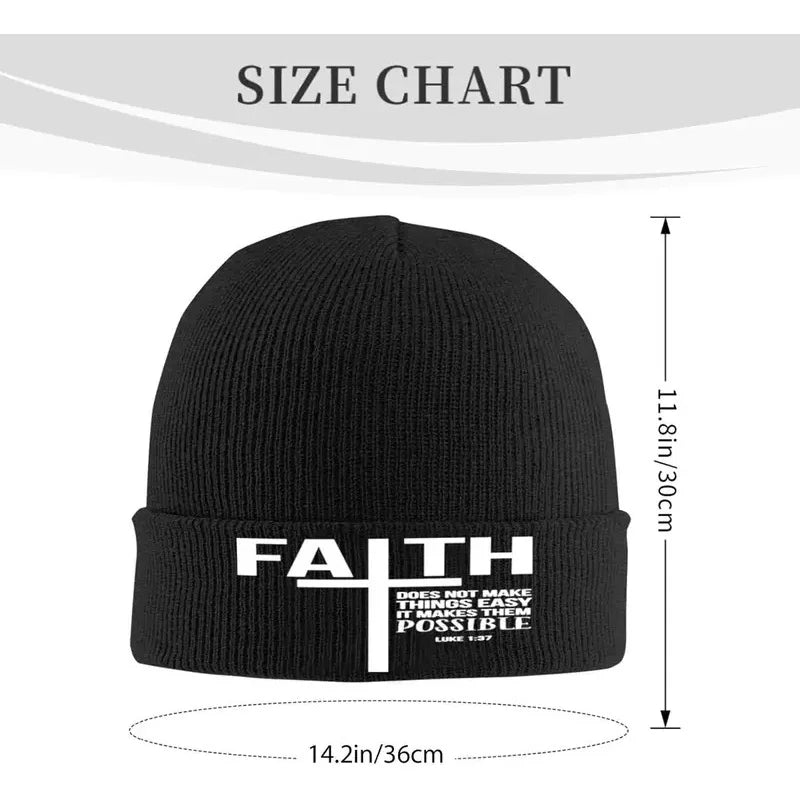 Bonnet Chrétien “FAITH” — Confiance & Espoir