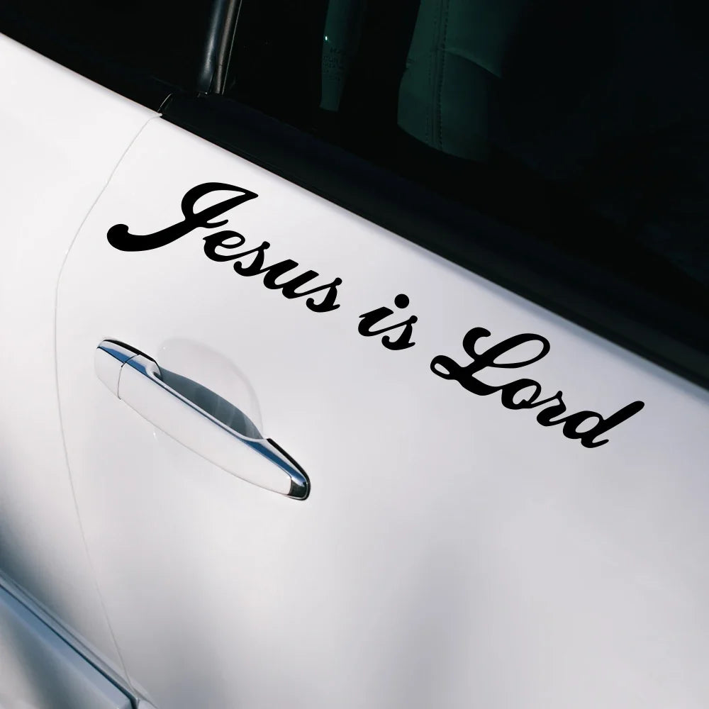 Sticker Voiture – Jesus is Lord