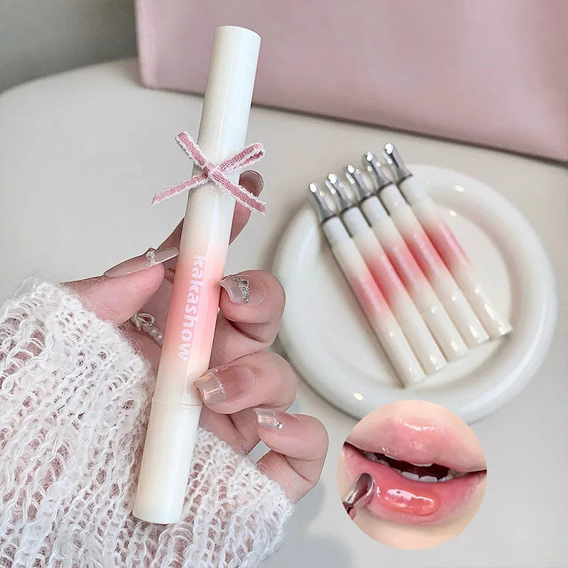 Gloss Jelly Miroir Hydratant Kakashow – Effet Lèvres Glassy Ultra Brillantes Waterproof 💄✨