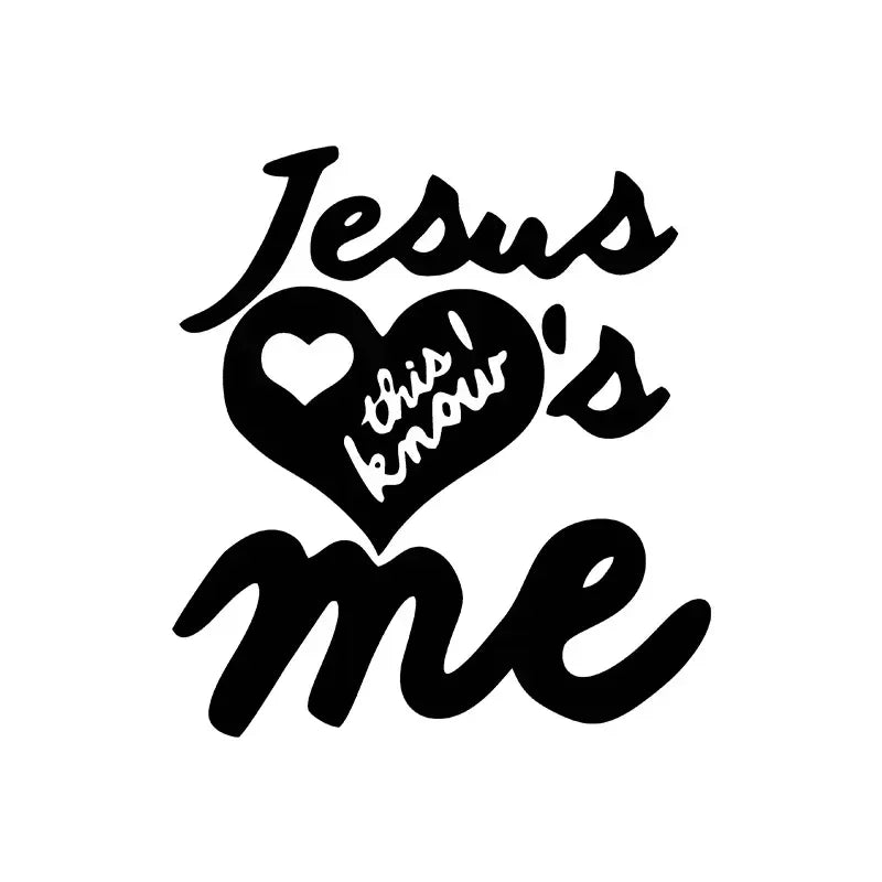 Stickers Voiture – Messages & Symboles de Foi