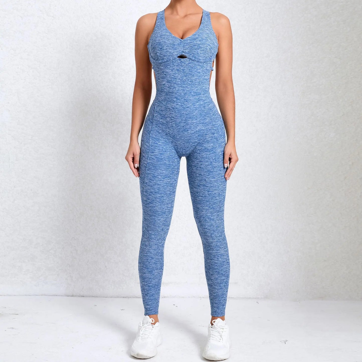 Combinaison Sport Femme Sculptante – Dos Ouvert ; Effet Push Up ✨ Tailles S à L • Coloris tendance