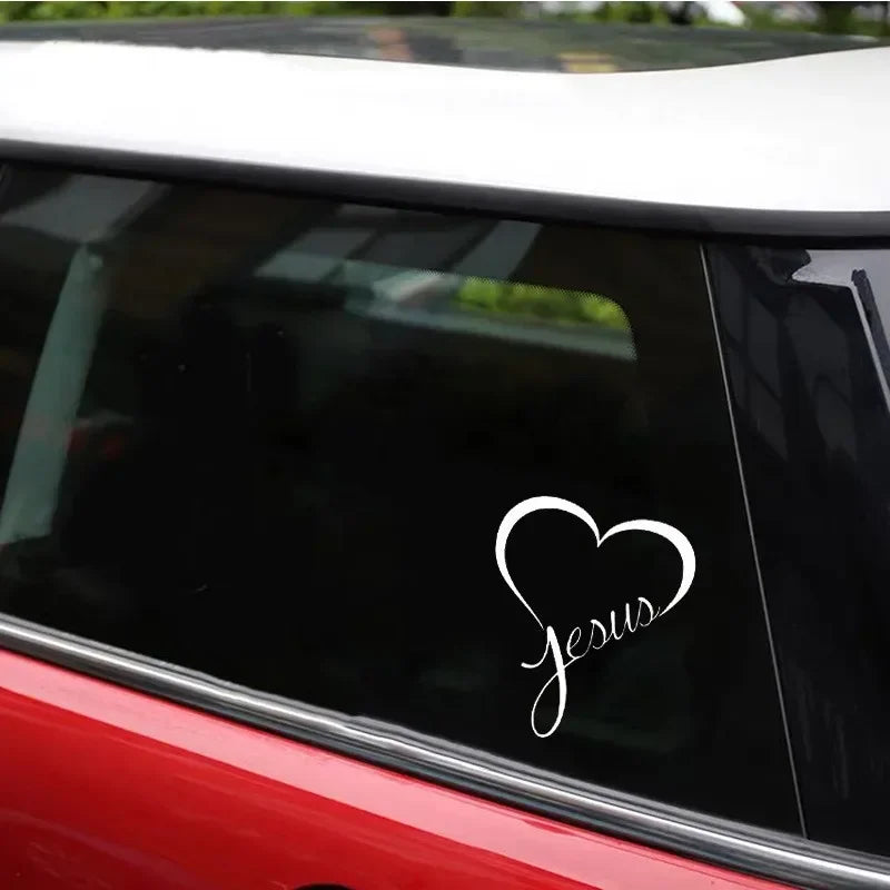 Stickers Voiture – Messages & Symboles de Foi