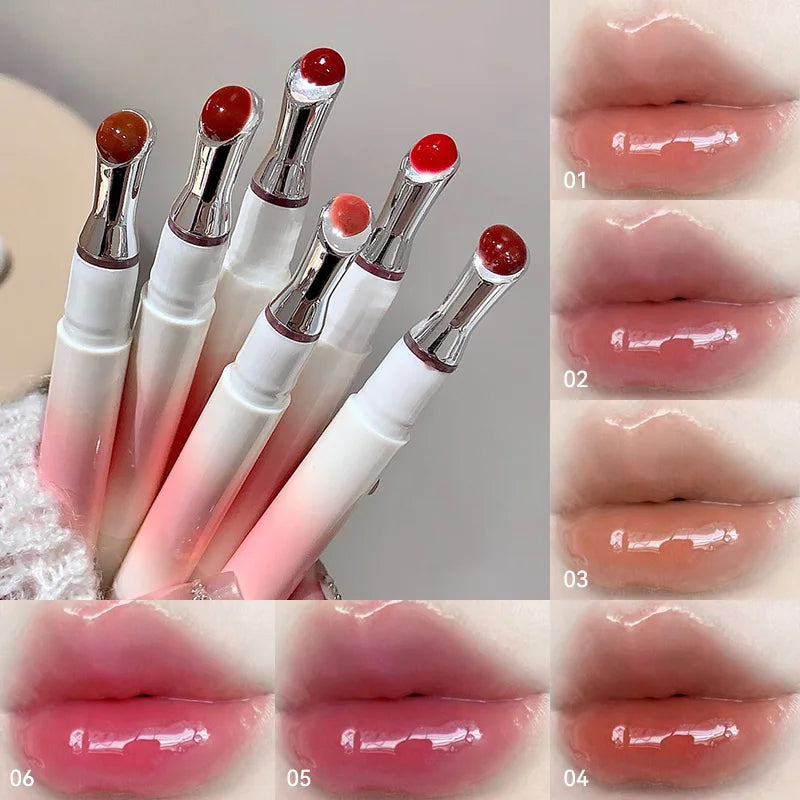 Gloss Jelly Miroir Hydratant Kakashow – Effet Lèvres Glassy Ultra Brillantes Waterproof 💄✨