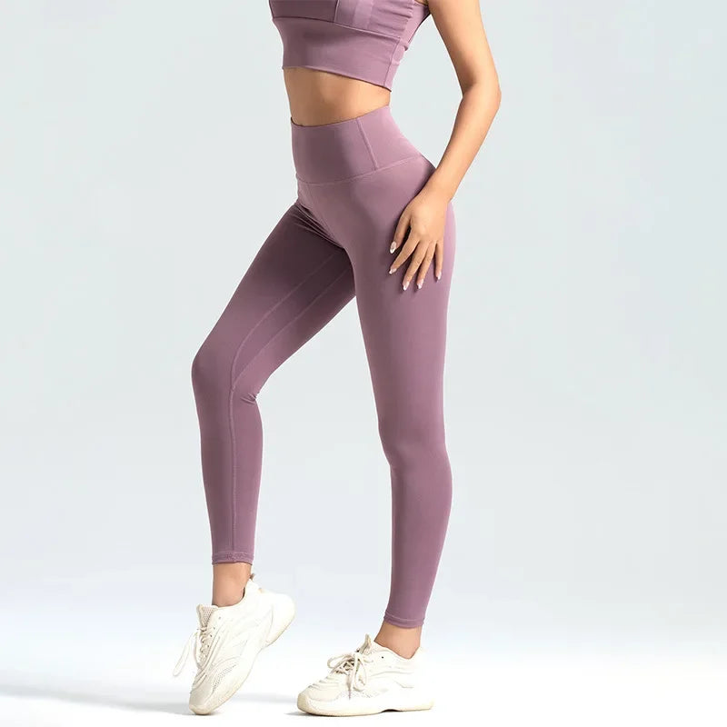 Legging Sport Femme Sculptant – Taille Haute Push Up ✨ Du S au XXXL • 15 coloris tendance