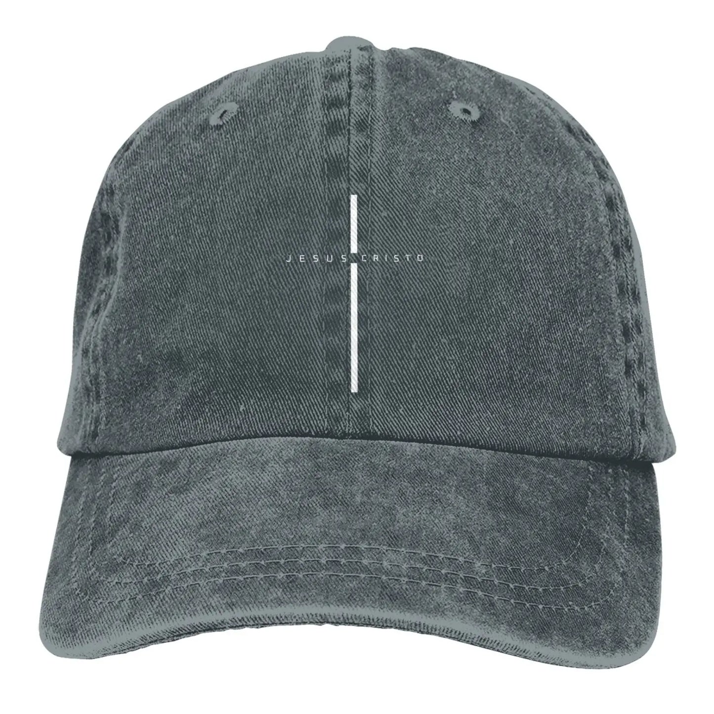 🧢 Casquette chrétienne homme & femme – Croix Jesus Cristo | 2 modèles – 7 coloris | Style chic ou sport