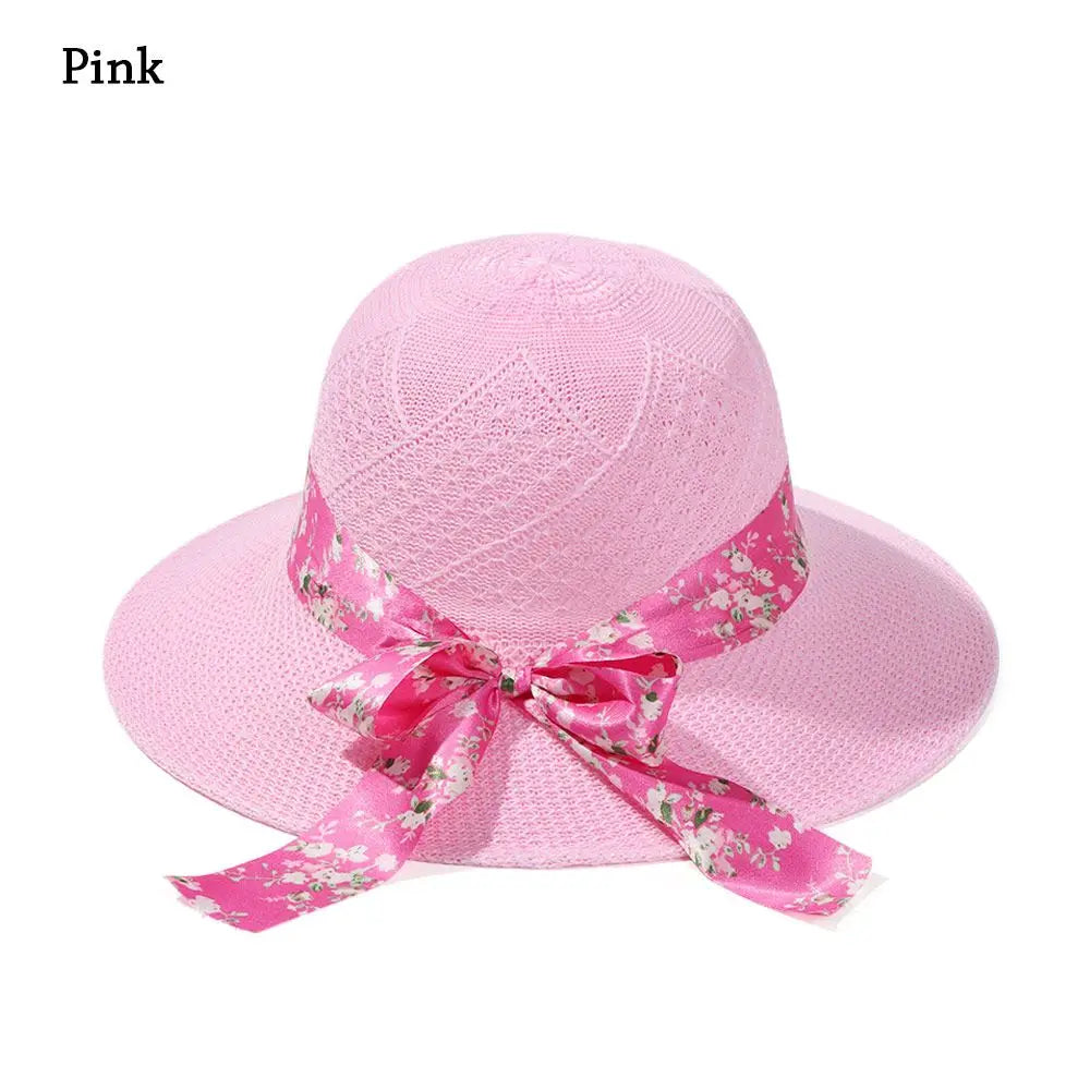 Chapeau de Plage Femme Fleuri Anti-UV | Hope And Light Girlz