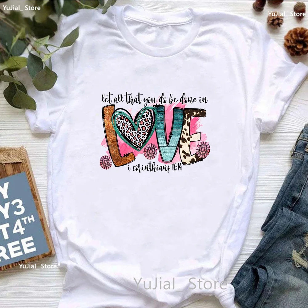 T-shirt chrétien femme – Jésus-Christ & Foi | 20 motifs au choix | Hope & Light Girlz