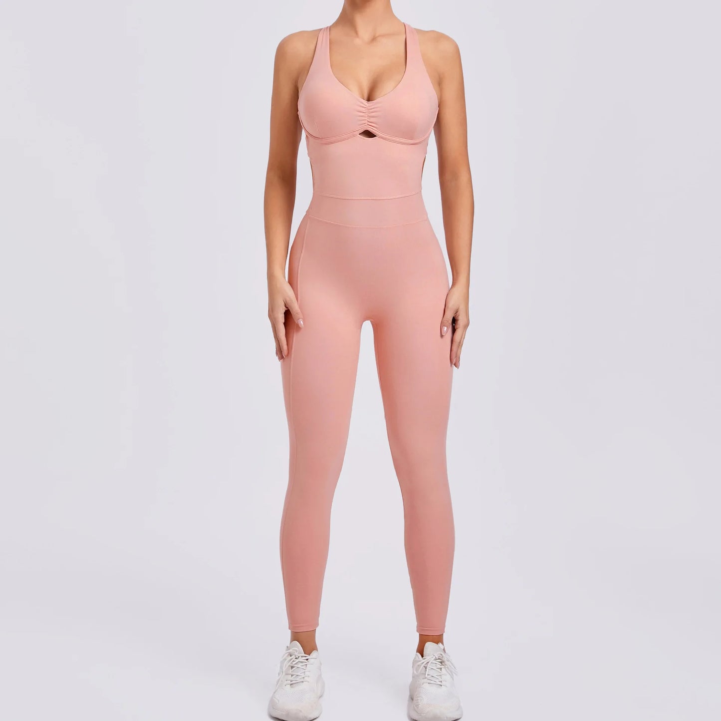 Combinaison Sport Femme Sculptante – Dos Ouvert ; Effet Push Up ✨ Tailles S à L • Coloris tendance
