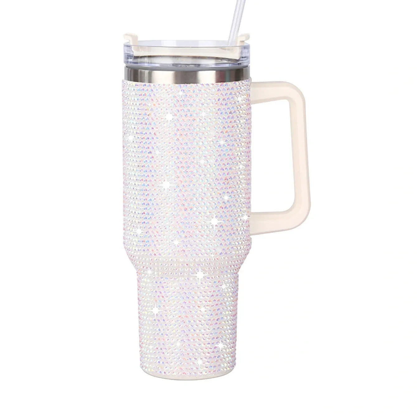 🌸 Mug isotherme "Hope & Light"– Acier inoxydable et éclat céleste