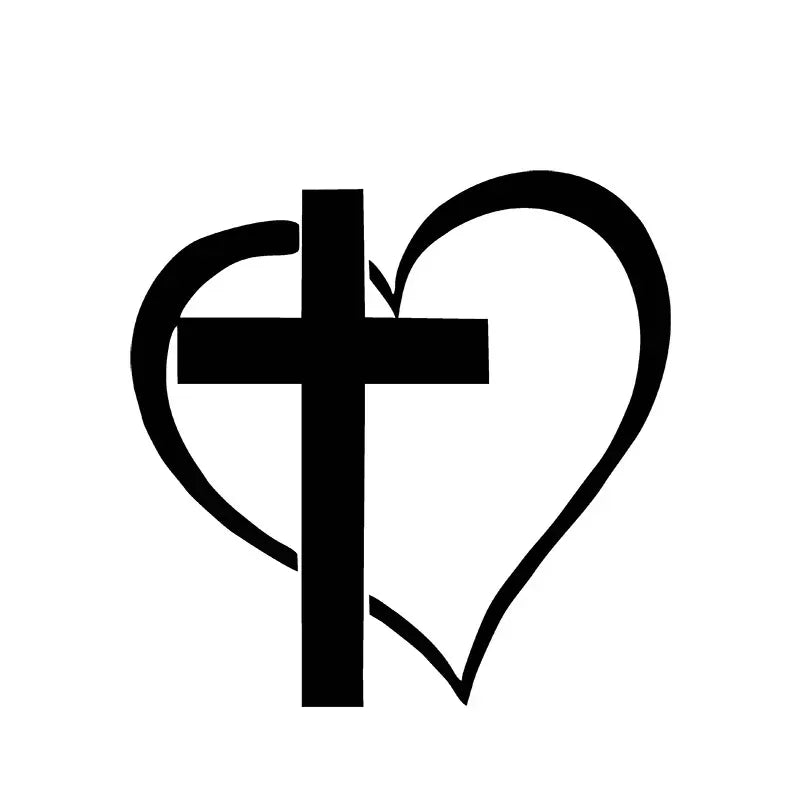 Stickers Voiture – Messages & Symboles de Foi