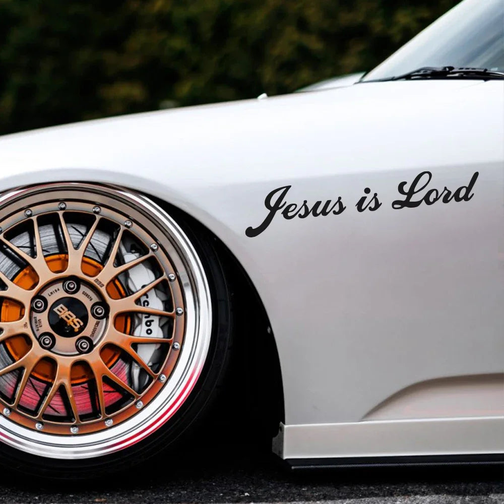 Sticker Voiture – Jesus is Lord