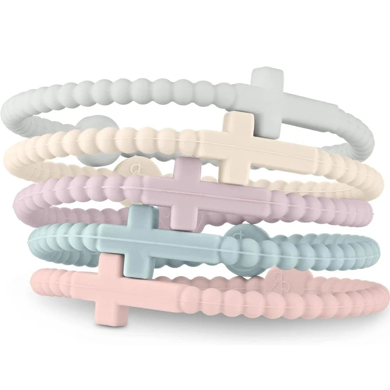 Bracelet Croix – Lot complet de bracelets girly | Douceur & Foi