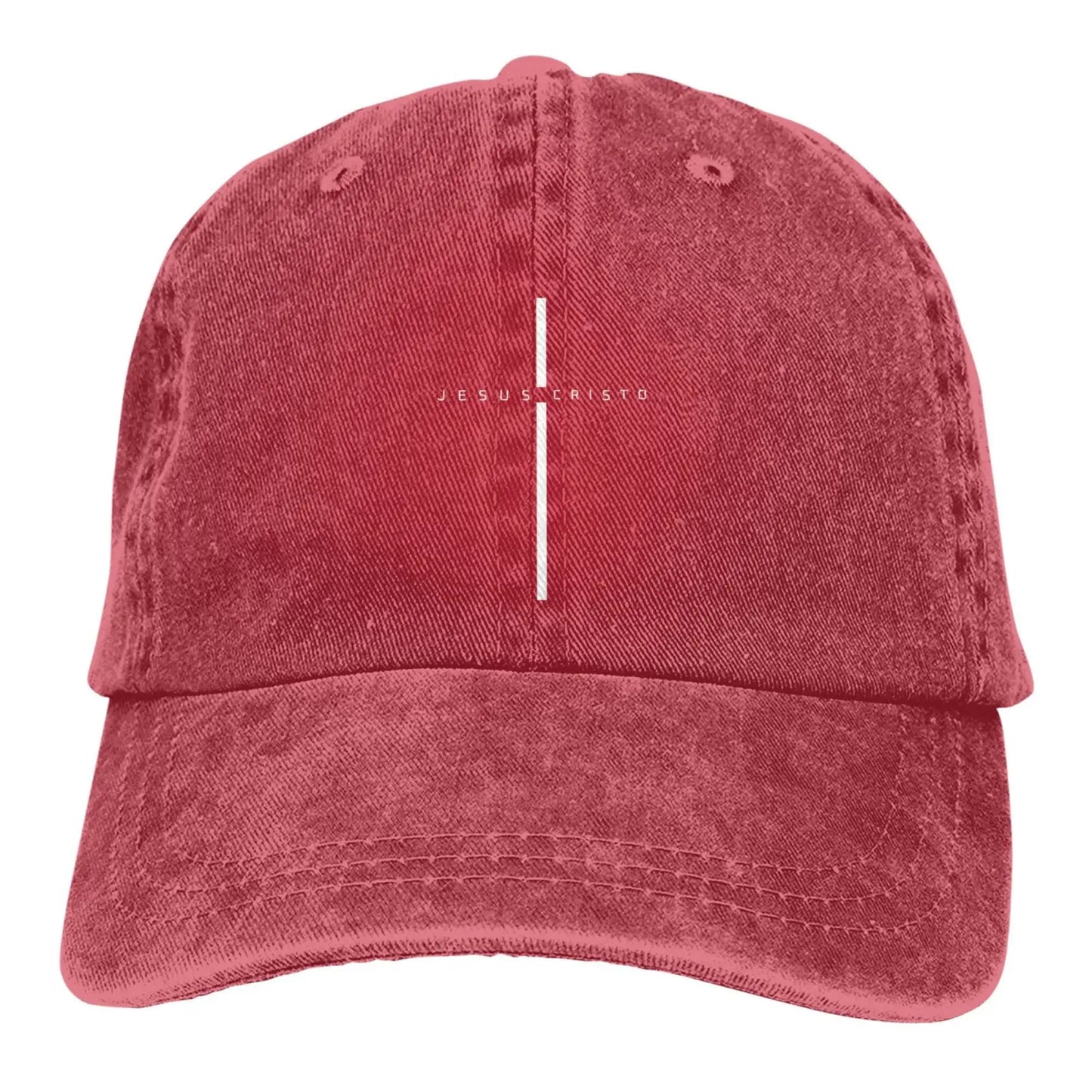 🧢 Casquette chrétienne homme & femme – Croix Jesus Cristo | 2 modèles – 7 coloris | Style chic ou sport