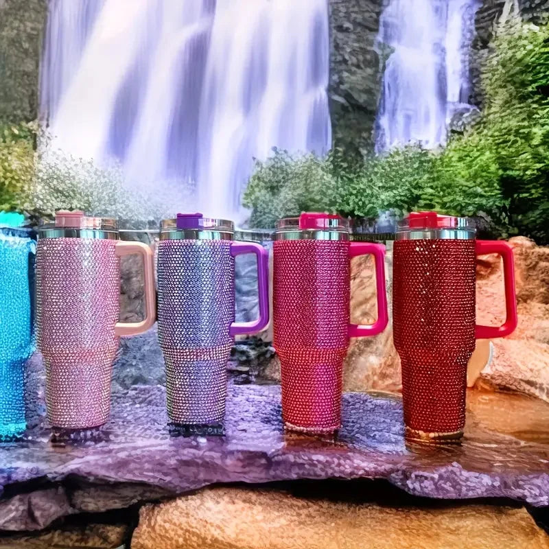 🌸 Mug isotherme "Hope & Light"– Acier inoxydable et éclat céleste