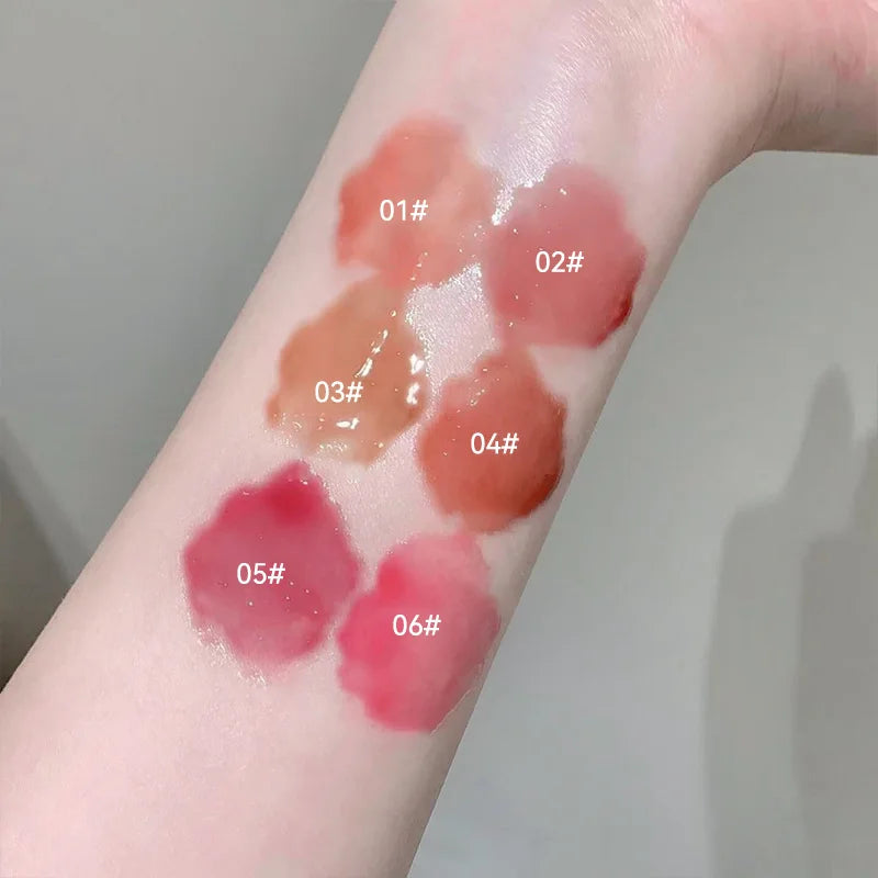 Gloss Jelly Miroir Hydratant Kakashow – Effet Lèvres Glassy Ultra Brillantes Waterproof 💄✨
