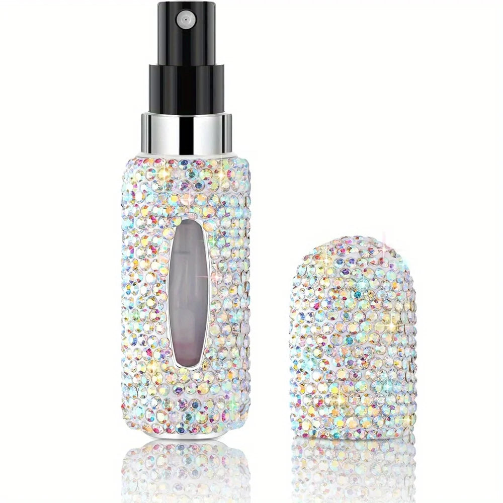 Mini Vaporisateur de Parfum Rechargeable – Strass Cristal 5 ml