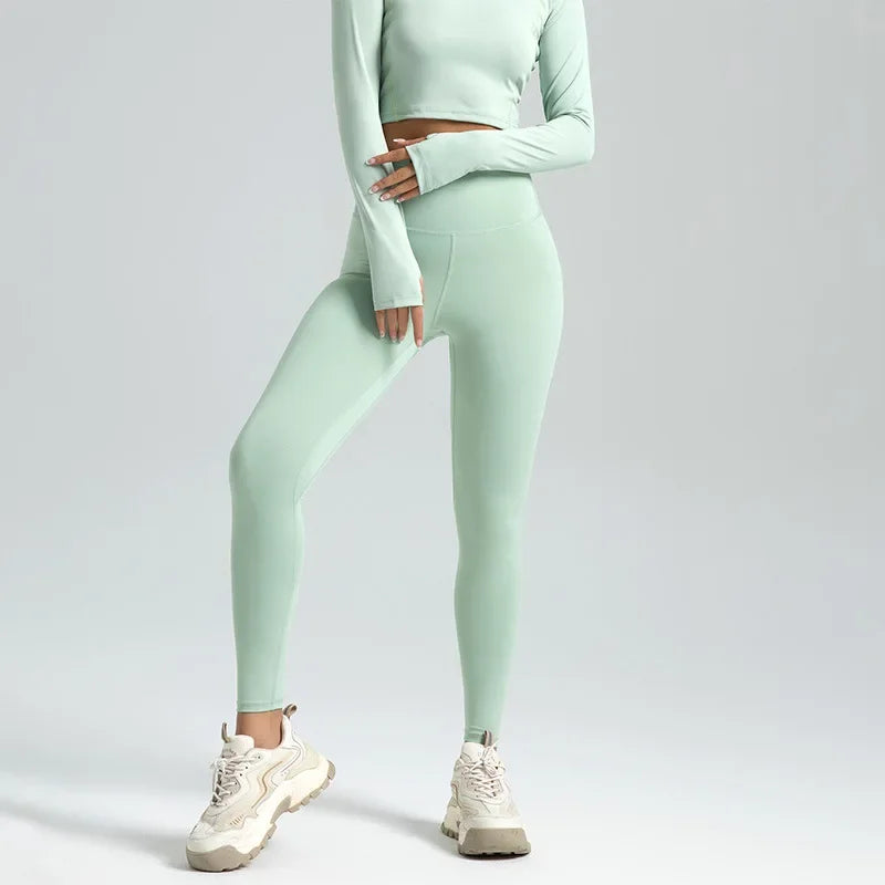 Legging Sport Femme Sculptant – Taille Haute Push Up ✨ Du S au XXXL • 15 coloris tendance