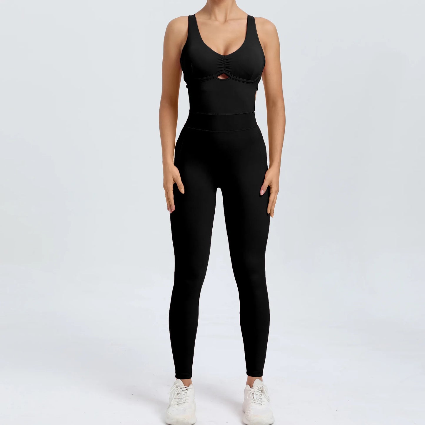 Combinaison Sport Femme Sculptante – Dos Ouvert ; Effet Push Up ✨ Tailles S à L • Coloris tendance