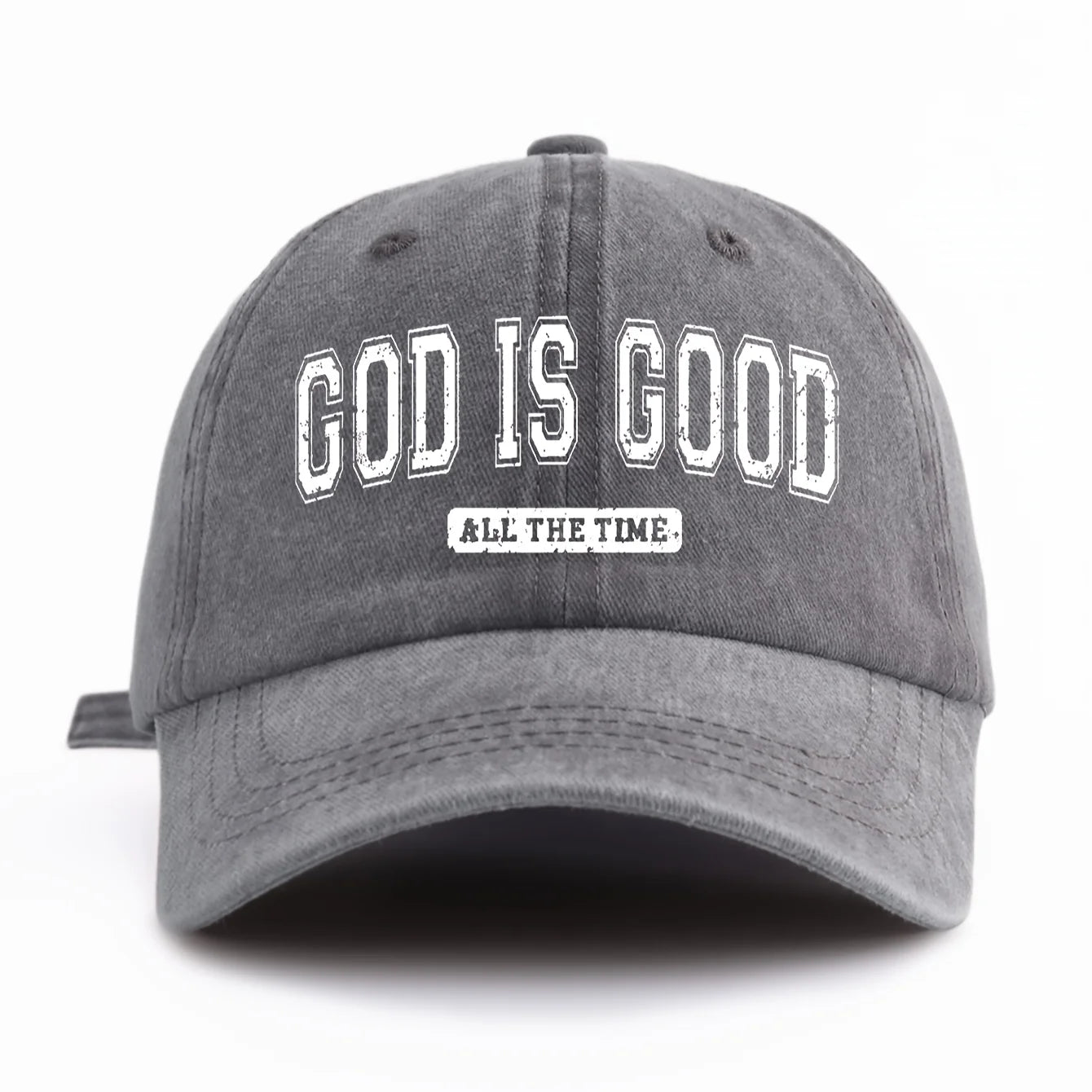 🧢 Casquette chrétienne unisexe “God is Good” – Réglable, style streetwear, foi & identité