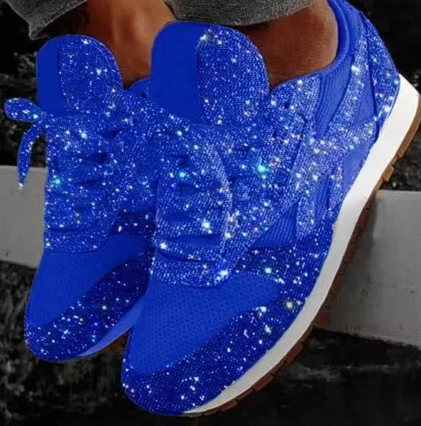 Baskets Femme Strass; Glitter – Sneakers Fashion Ultra Brillantes ✨ Du 36 au 43 • Effet bling chic tendance