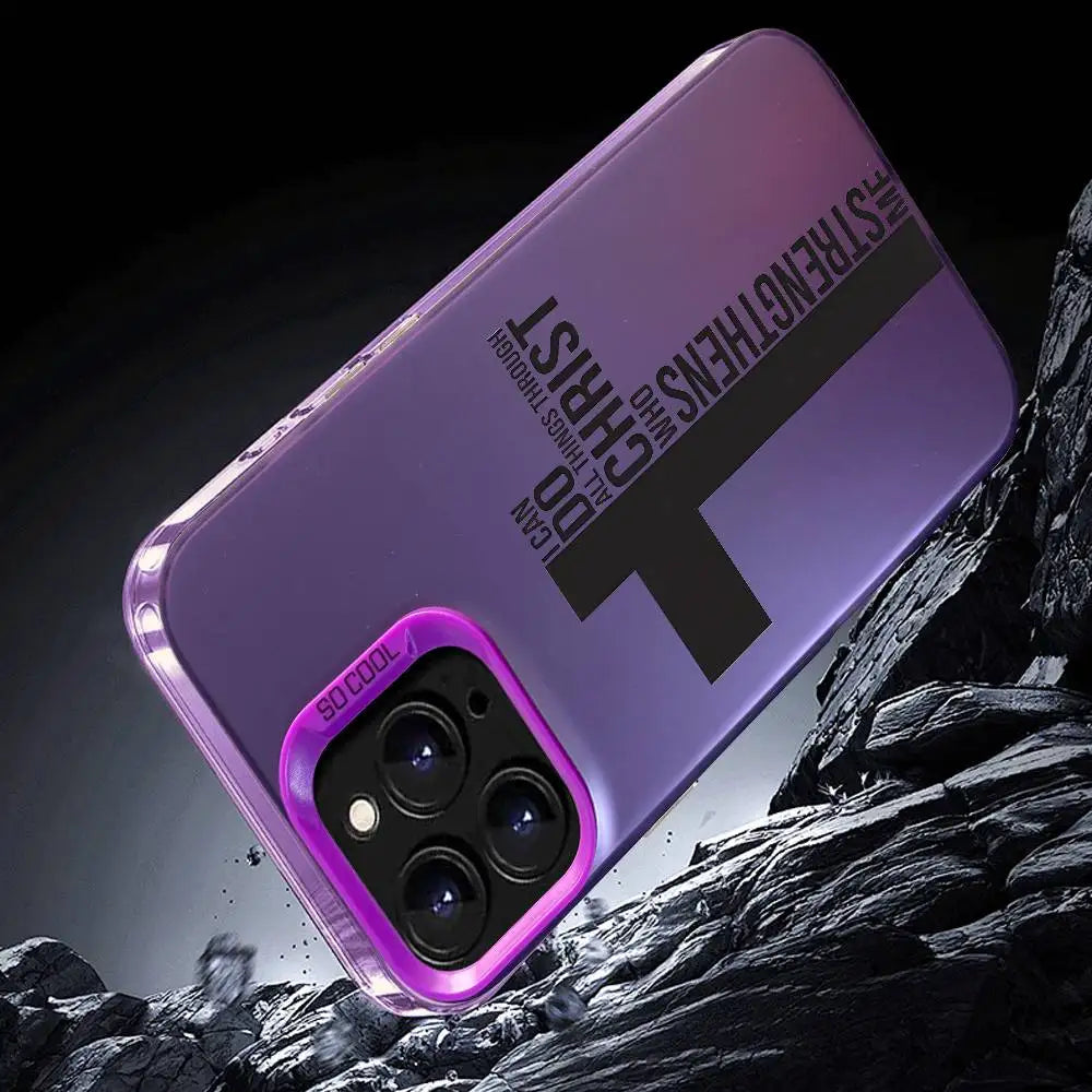 Coque iPhone chrétienne – Croix & Versets bibliques | Style, Foi & Protection – Hope And Light Girlz