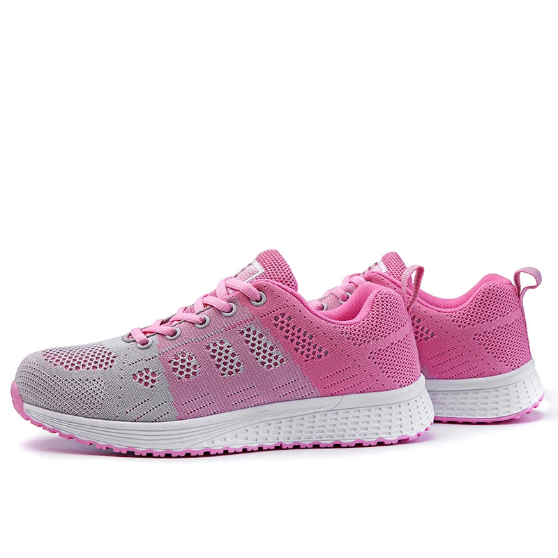 Baskets Sport Femme Ultra Légères – Running &amp; Lifestyle ✨ Du 36 au 42 • Rose pastel; rose fuchsia