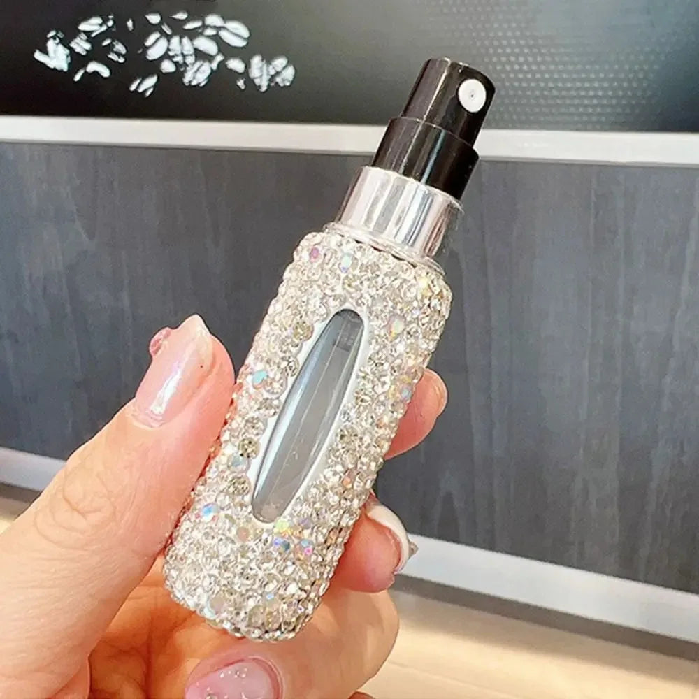 Mini Vaporisateur de Parfum Rechargeable – Strass Cristal 5 ml
