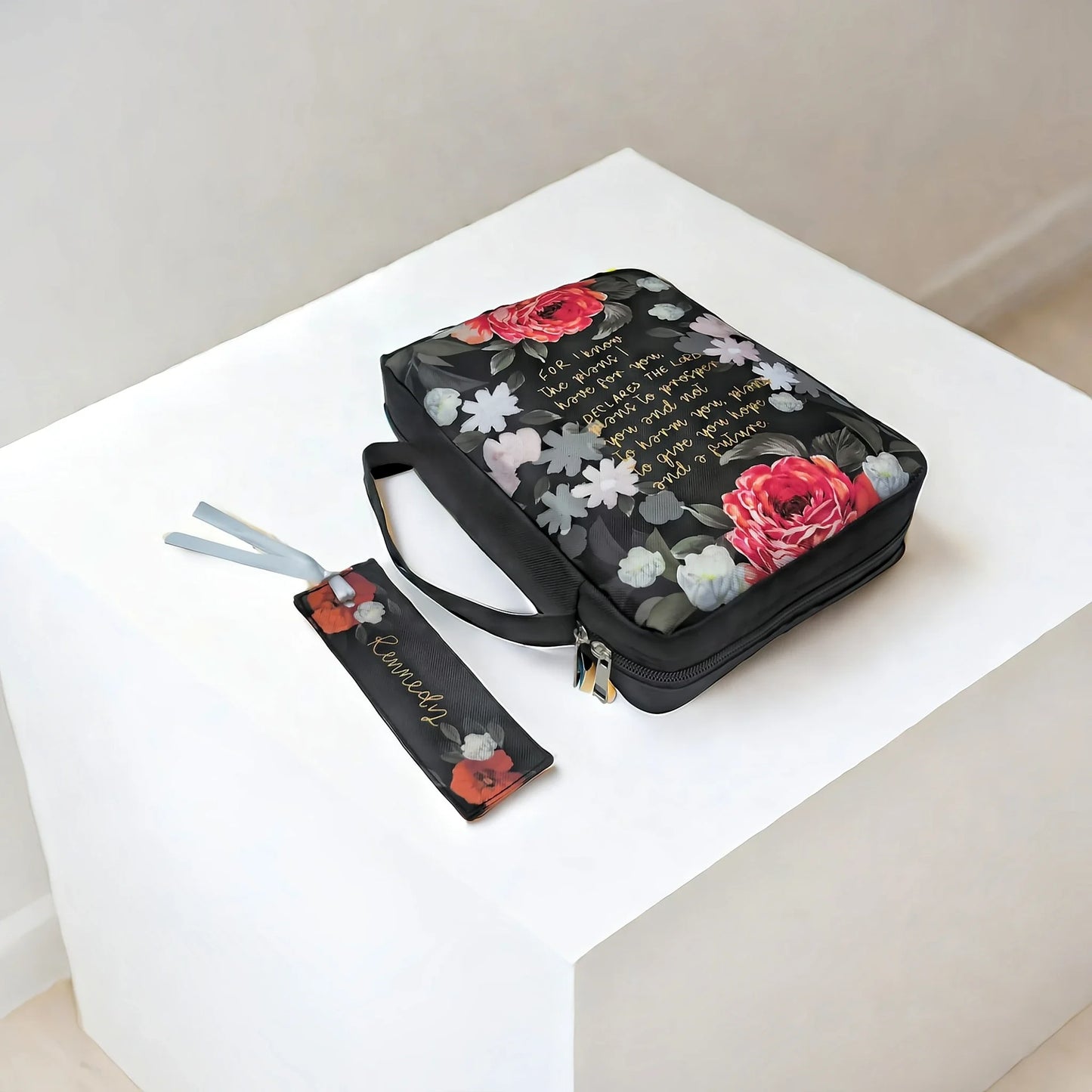 Housse de Protection pour Bible – avec poignée & zip