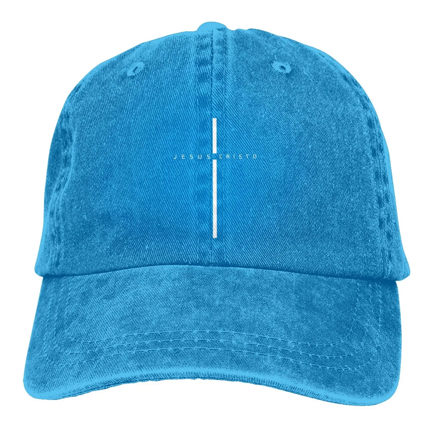 🧢 Casquette chrétienne homme & femme – Croix Jesus Cristo | 2 modèles – 7 coloris | Style chic ou sport
