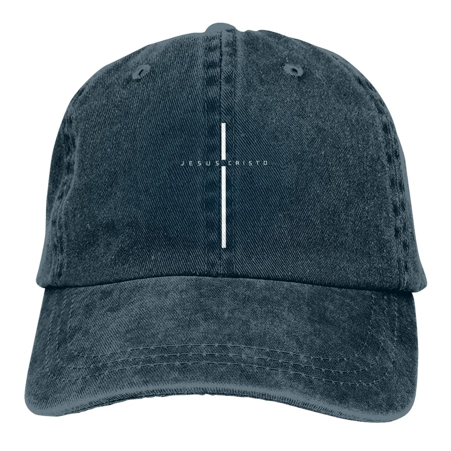 🧢 Casquette chrétienne homme & femme – Croix Jesus Cristo | 2 modèles – 7 coloris | Style chic ou sport