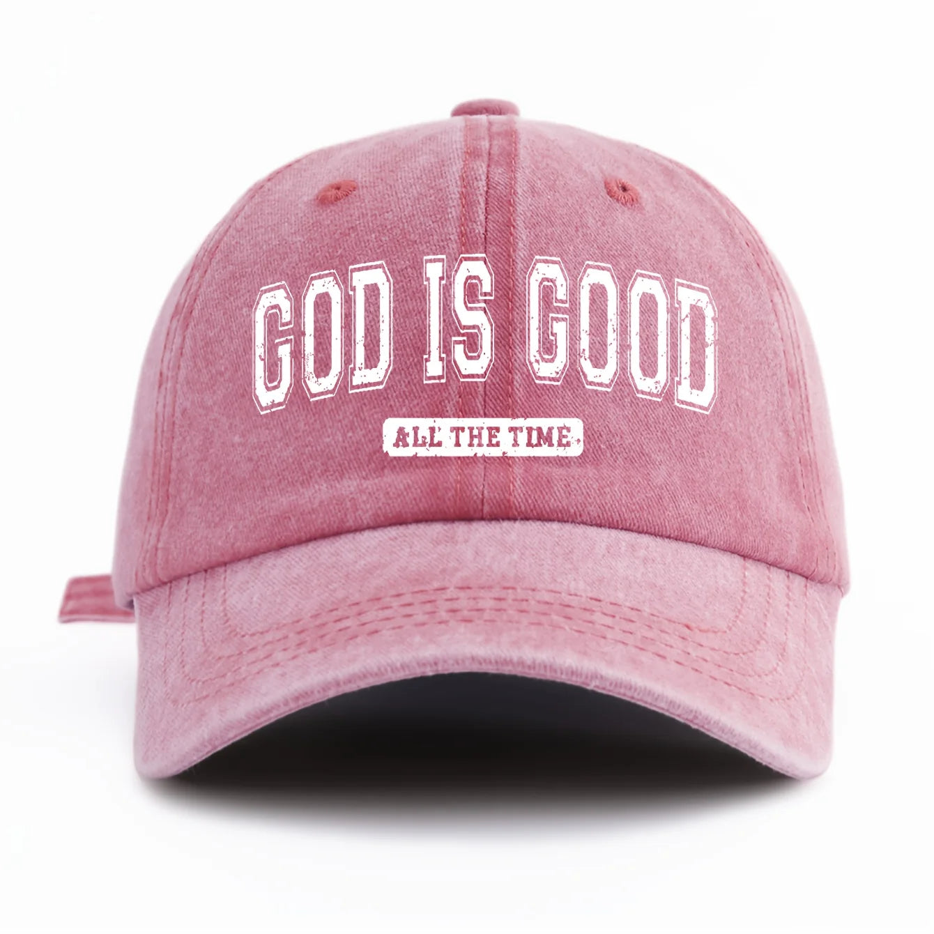 🧢 Casquette chrétienne unisexe “God is Good” – Réglable, style streetwear, foi & identité