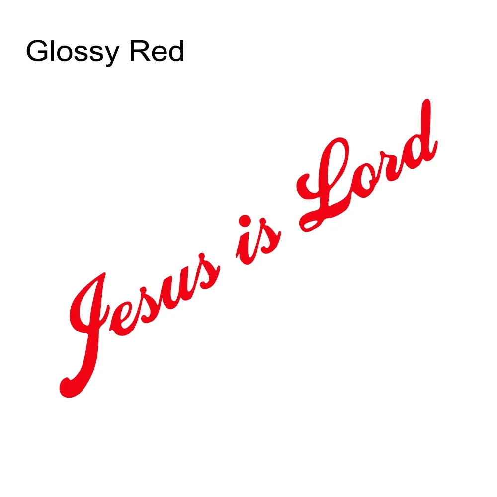 Sticker Voiture – Jesus is Lord