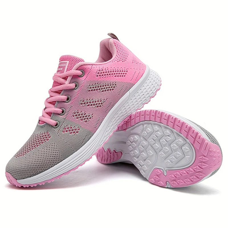 Baskets Sport Femme Ultra Légères – Running &amp; Lifestyle ✨ Du 36 au 42 • Rose pastel; rose fuchsia
