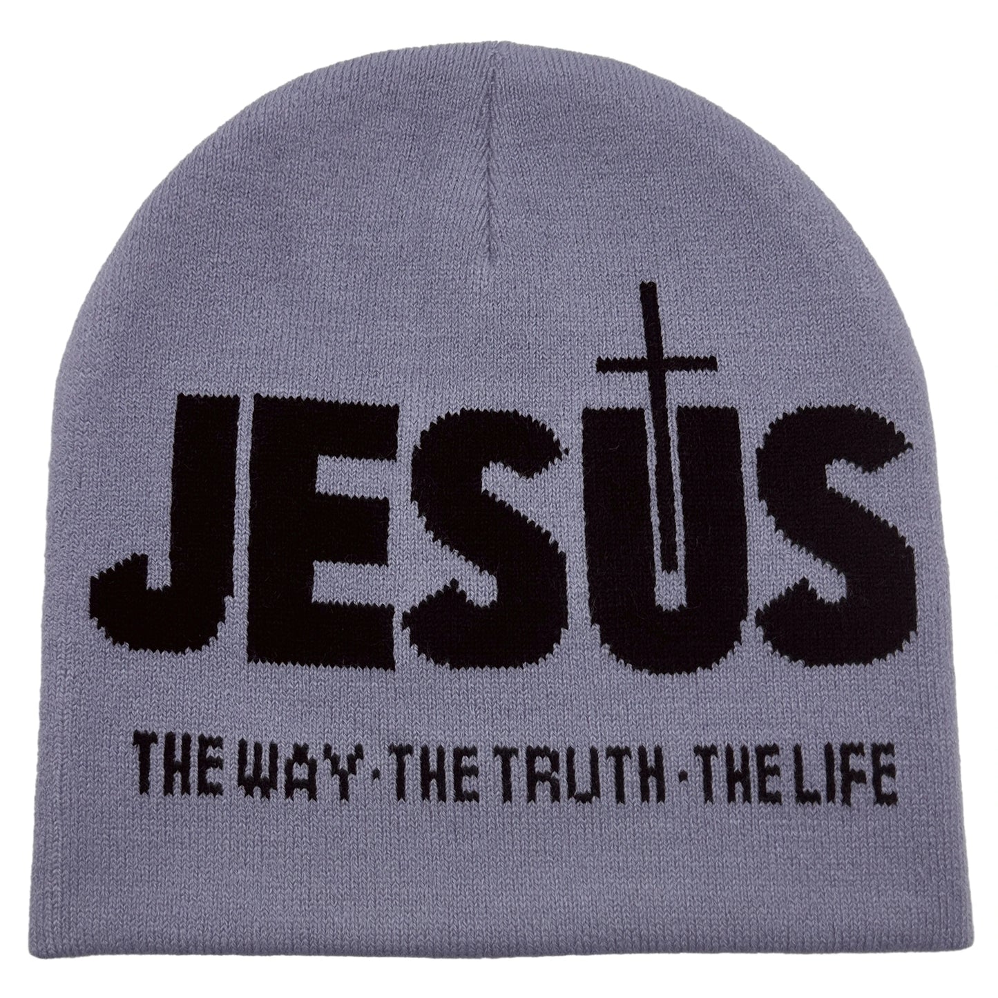 🧢Bonnet chrétien JESUS – tricot élastique unisexe | The Way The Truth The Life | Style sportswear