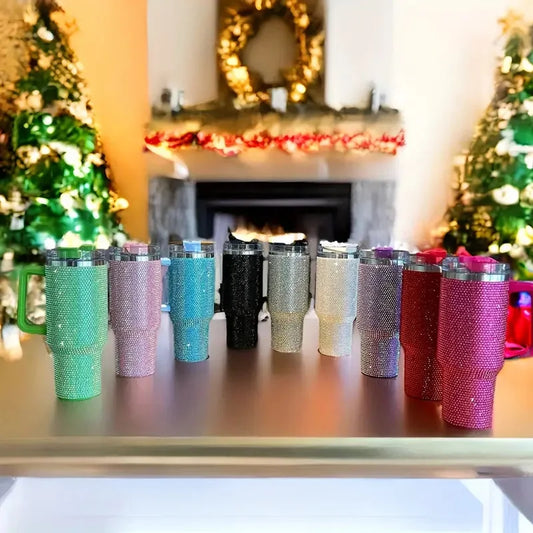 🌸 Mug isotherme "Hope & Light"– Acier inoxydable et éclat céleste