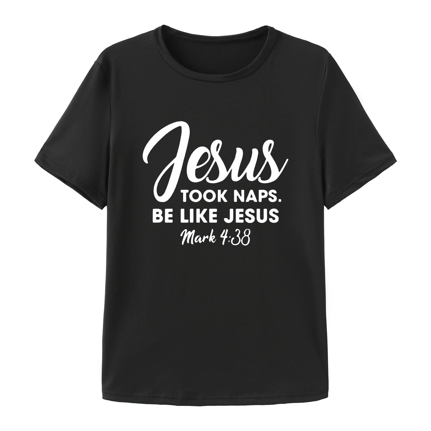 T-shirt chrétien femme “Jesus is the Anchor / Jesus Took Naps” – Mode foi moderne & inspirante – XS à 3XL