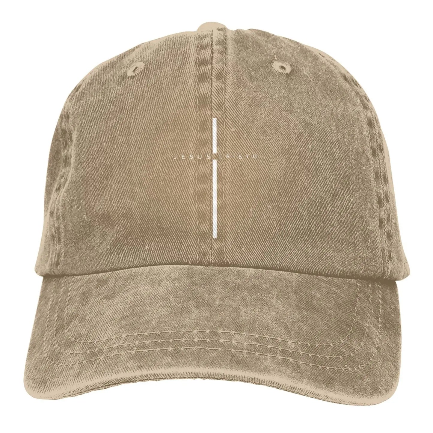 🧢 Casquette chrétienne homme & femme – Croix Jesus Cristo | 2 modèles – 7 coloris | Style chic ou sport